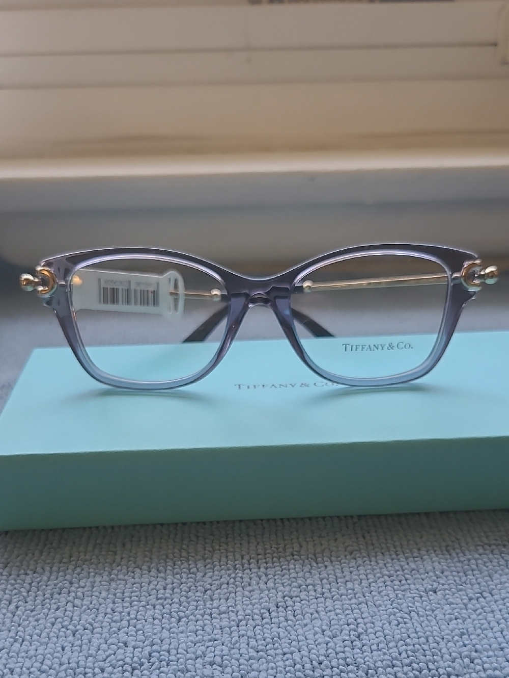 New & Authentic Tiffany Eyeglasses Model TF 2266,  C/ 8405, Size  51-17-140